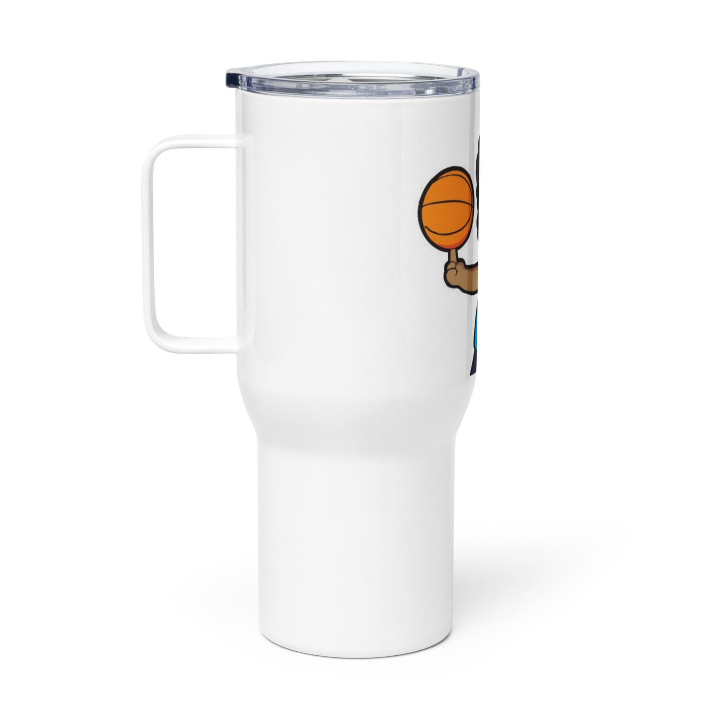 Bart Oatmeal Travel mug with a handle